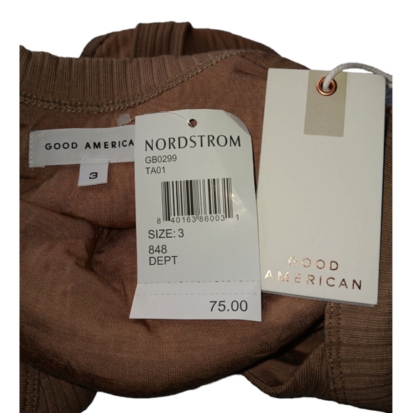 Good American || Ribbed Bodysuit SZ 3/L - Picture 8 of 12